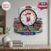 Ole Miss college football stadium wall clock with Colonel Reb and the Shark mascot.!