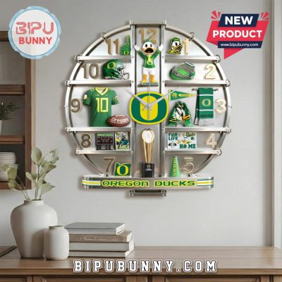 Oregon Ducks 3D Decorative Wall Clock