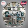 Philadelphia Eagles-themed wall clock with team-related items as hour markers.!
