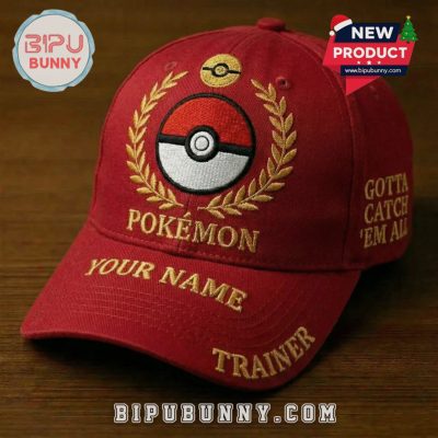 Pokemon Embroidered Baseball Cap