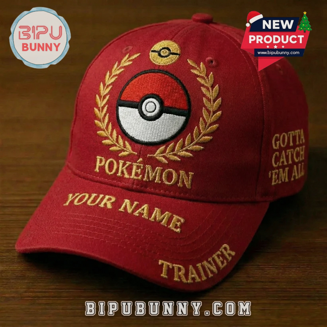 Pokemon Embroidered Baseball Cap Pokemon Embroidered Baseball Cap