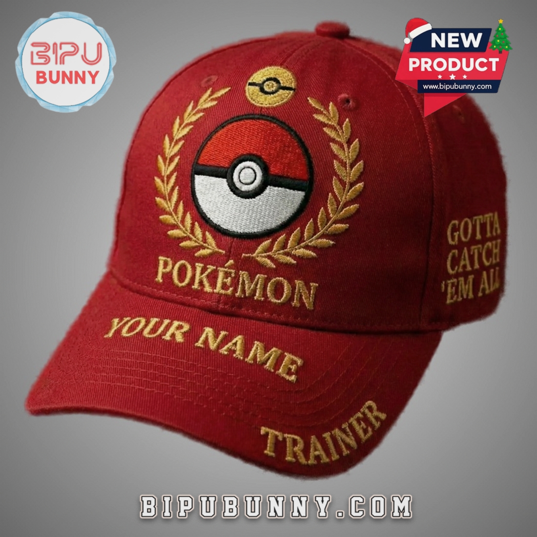 Pokemon Embroidered Baseball Cap Pokemon Embroidered Baseball Cap