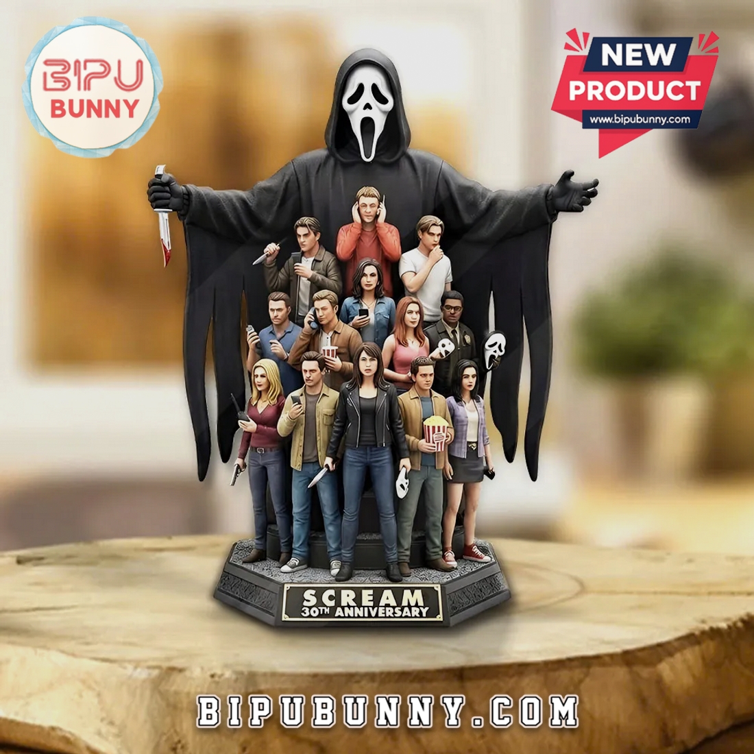 Scream 30th Anniversary Commemorative Acrylic Plaque Scream 30th Anniversary Commemorative Acrylic Plaque