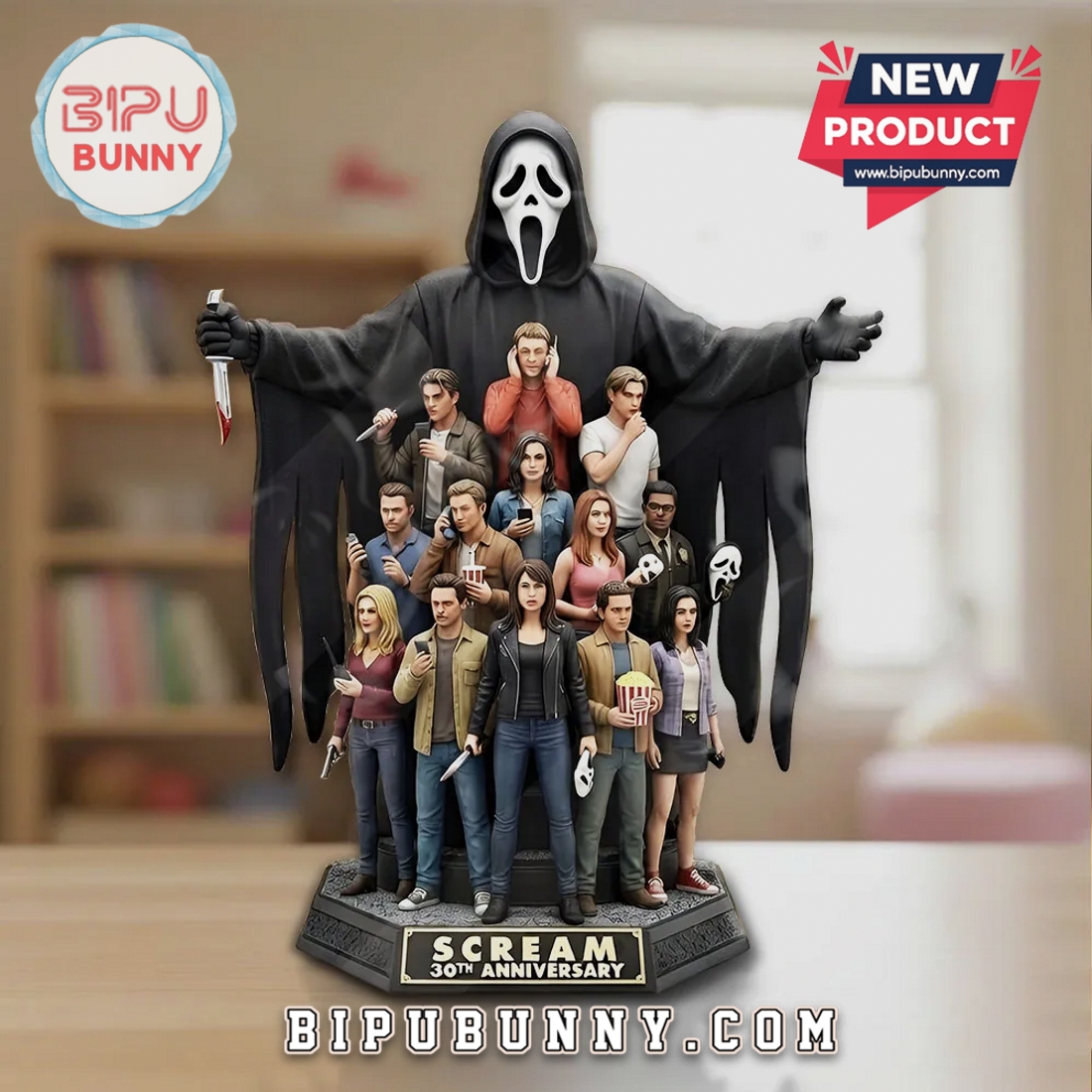 Scream 30th Anniversary Commemorative Acrylic Plaque Scream 30th Anniversary Commemorative Acrylic Plaque