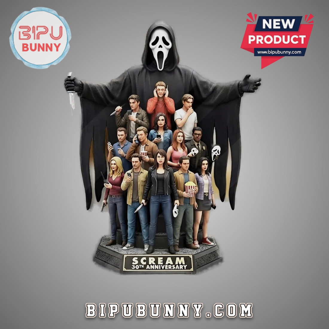 Scream 30th Anniversary Commemorative Acrylic Plaque Scream 30th Anniversary Commemorative Acrylic Plaque