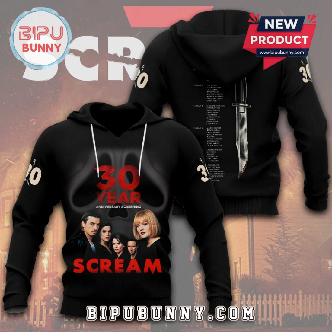 Scream 30th Anniversary Kill Tour Premium T-Shirt Scream 30th Anniversary Kill Tour Premium T-Shirt