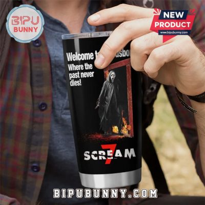 Scream 7 Ghostface Welcome To Woodsboro Horror Movie Fan Premium Tumbler