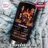 Tumbler featuring Scream movie artwork with cast members and signatures.!