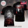 Black T-shirt featuring Scream 7 movie poster design with Ghostface and cast.!