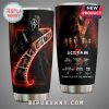 Scream 7 design tumbler featuring Ghostface and cast film strip collage!
