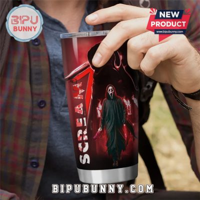 Scream Ghostface Movie Years Tumbler – Horror Fan Stainless Steel Tumbler