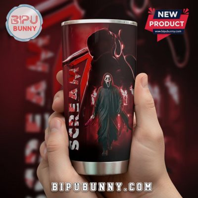 Scream Ghostface Movie Years Tumbler – Horror Fan Stainless Steel Tumbler