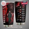 Scream horror movie stainless steel tumbler with Ghostface and release years design.!