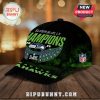 Seattle Seahawks Super Bowl LX Champions hat, with team logo and '2025' text.!