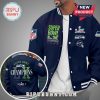Super Bowl LX Champions Seattle Seahawks varsity jacket design.!