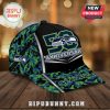 Seattle Seahawks 50th Anniversary design on a baseball cap with camo pattern.!