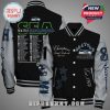 Seattle Seahawks themed varsity jacket featuring player names, team logo, and 'Est. 1974' detail.!
