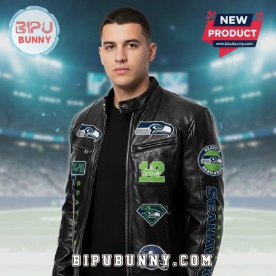 Seattle Seahawks Super Bowl Champions 2025 Premium Leather Jacket