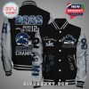 Seattle Seahawks 2026 Super Bowl Champions varsity jacket with team logos and colors.!
