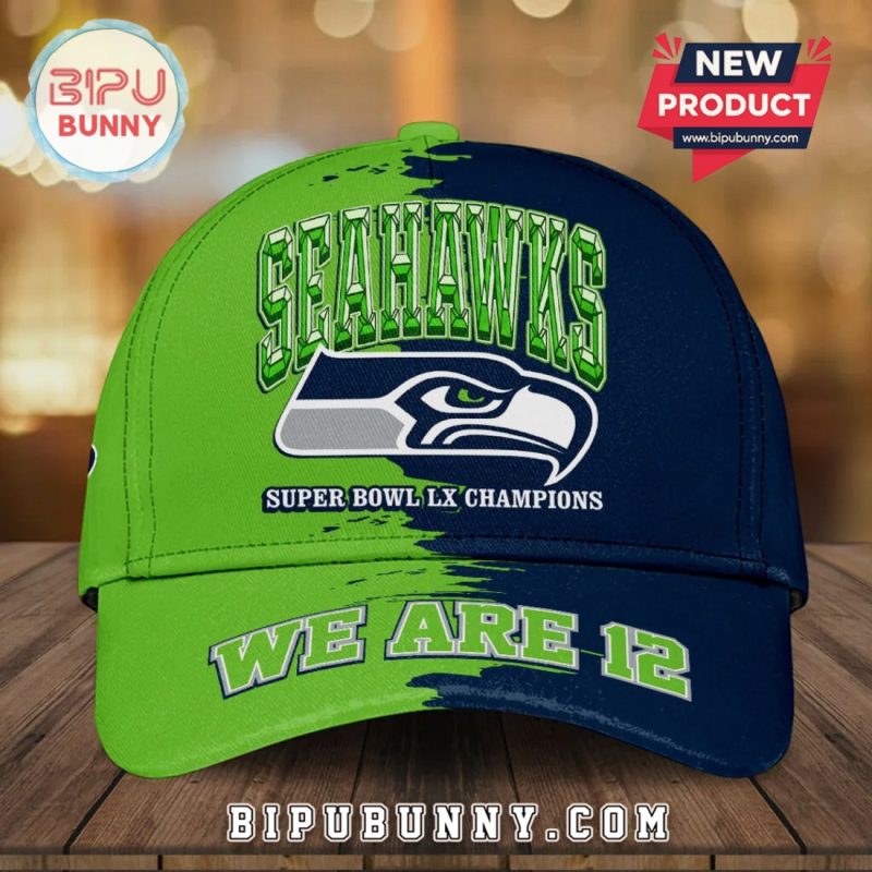 Seattle Seahawks Super Bowl Champions Commemorative Baseball Cap Seattle Seahawks Super Bowl Champions Commemorative Baseball Cap