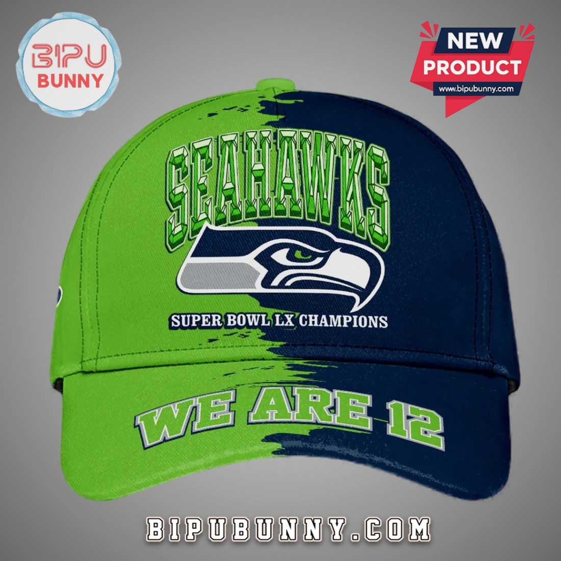 Seattle Seahawks Super Bowl Champions Commemorative Baseball Cap Seattle Seahawks Super Bowl Champions Commemorative Baseball Cap