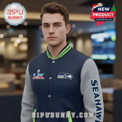 Seattle Seahawks Super Bowl Champions Commemorative Varsity Jacket