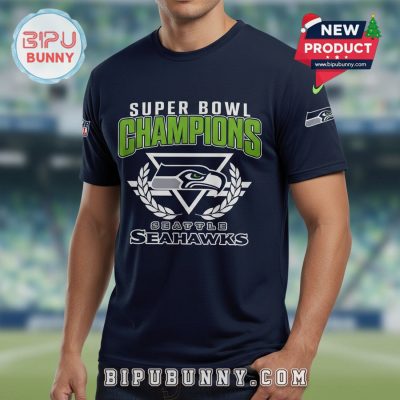 Seattle Seahawks Super Bowl Champions NFL Football Graphic T-Shirt