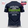 Navy shirt with Super Bowl LVIII Champions Seattle Seahawks text and logo.!
