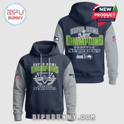 Seattle Seahawks Super Bowl Champs Fan Apparel Fashion Hoodie