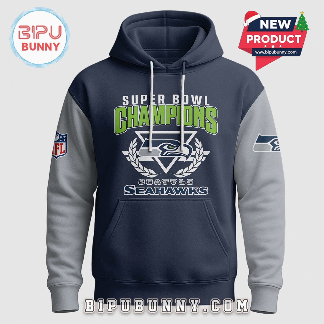 Seattle Seahawks Super Bowl Champs Fan Apparel Fashion Hoodie Seattle Seahawks Super Bowl Champs Fan Apparel Fashion Hoodie