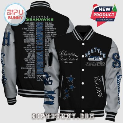 Seattle Seahawks Super Bowl LX Champions Commemorative Varsity Jacket