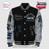 Seattle Seahawks black and gray Letterman Jacket with team logos and 'Champions' text.!