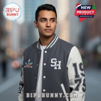 Seattle Seahawks Super Bowl LX Champions Throwback Varsity Jacket