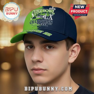 Seattle Seahawks Super Bowl LX Champions We Are 12 Commemorative Hat