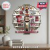 South Carolina Gamecocks themed wall clock with team logos, jersey, stadium, mascot, and colors.!