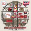 St. Louis Cardinals themed wall clock with baseball equipment on the shelves as the hours.!