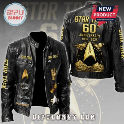 Star Trek 60th Anniversary Premium Leather Jacket