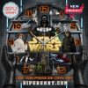 Star Wars characters on clock face with Bipu Bunny logo.!