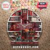 Stranger Things themed wall clock, featuring characters and elements from the show.!