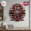 Stranger Things wall clock featuring main characters at each hour and Vecna at 6.!