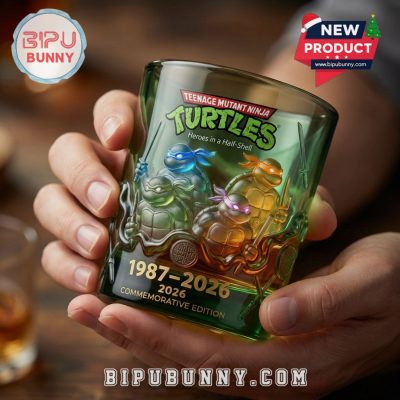 Teenage Mutant Ninja Turtles Commemorative Whiskey Glass