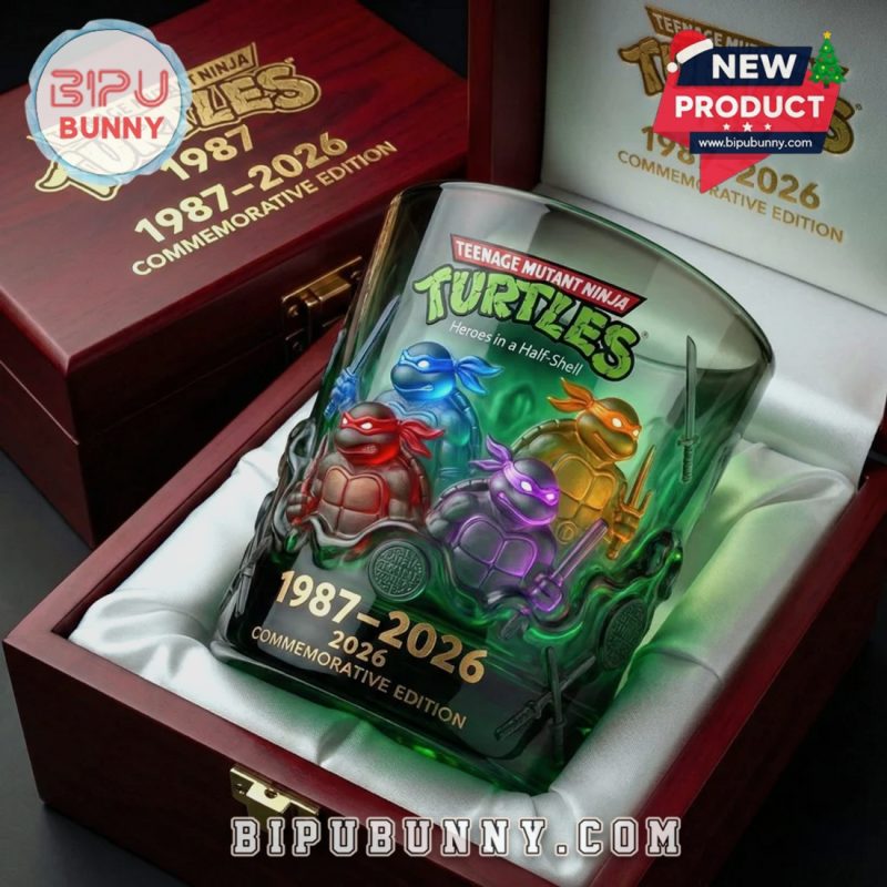 Teenage Mutant Ninja Turtles Commemorative Whiskey Glass