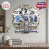 Tennessee Titans memorabilia clock with team logos and colors.!