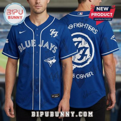 Toronto Blue Jays Foo Fighters Take Cover Tour 2026 Baseball Jersey