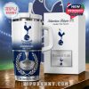 Tottenham Hotspur F.C. Anniversary 1882-2026 themed tumbler and gift box. Features team emblem and stadium.!