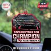 2026 Daytona 500 Champion Tyler Reddick Car Ornament featuring the #45 Camry and Reddick's name.!