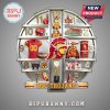 USC Trojans themed wall clock featuring the team's logo, colors, and merchandise displayed around the clock face.!
