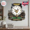 Vanderbilt Commodores stadium wall clock featuring the Vanderbilt logo and 'Anchor Down' text.!