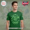 Green t-shirt with 