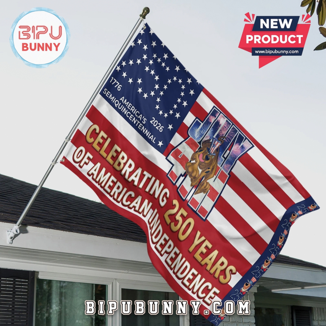 250 Years of Freedom House Flag, SCBD, America’s Independence, Premium Flag 250 Years of Freedom House Flag, SCBD, America’s Independence, Premium Flag